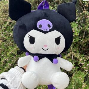Kuromi Plush Backpack - nwt